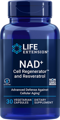 NAD+ Cell Regenerator™ and Resveratrol 