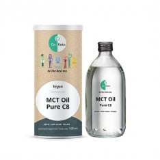 MCT Oil Keto Pure Coconut C8 Go-Keto 500ml